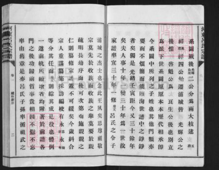 福建省龙岩市漳平市永福镇吕氏族谱-河东吕氏宗谱.pdf电子版插图3