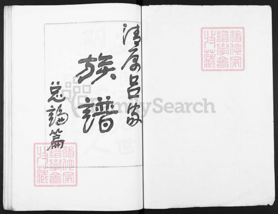 陕西省西安市阎良区吕氏族谱-清原吕家族谱.pdf电子版插图1 陕西省西安市阎良区吕氏族谱-清原吕家族谱.pdf电子版插图1