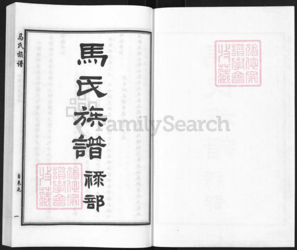 河北省沧州沧县张官屯乡马氏族谱-马氏族谱.pdf电子版插图1