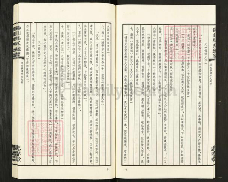 江苏省无锡市锡山区鹅湖镇马氏忠孝堂族谱-锡山马氏统谱.pdf电子版插图5