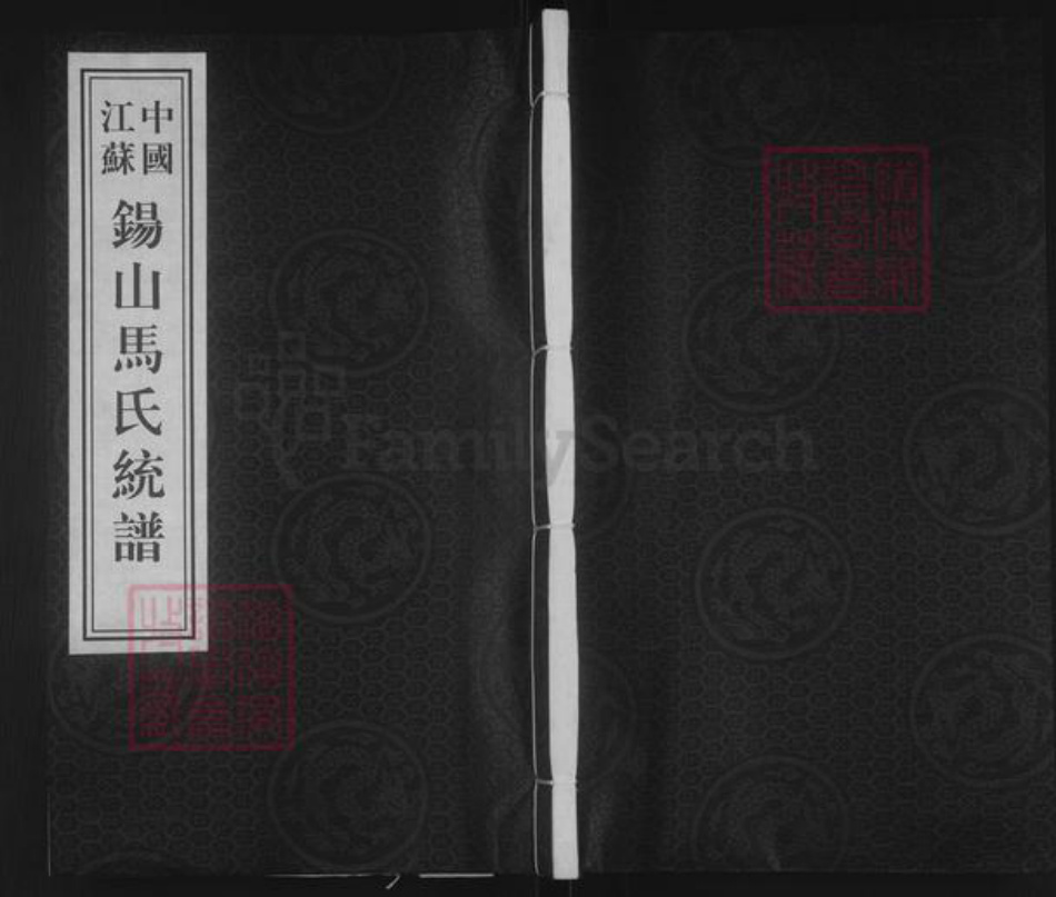 江苏省无锡市锡山区鹅湖镇马氏忠孝堂族谱-马氏统谱.锡山马氏延祥乡支蔡湾派.pdf电子版