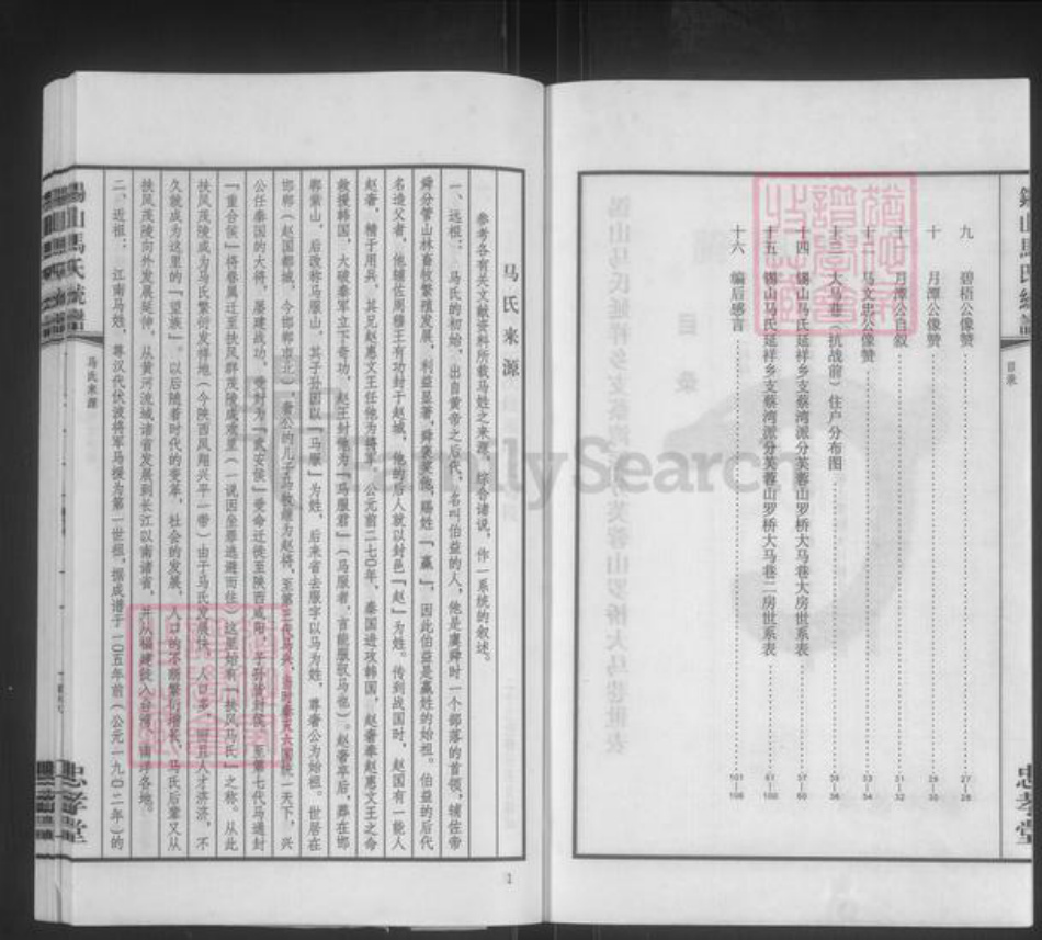 江苏省无锡市锡山区鹅湖镇马氏忠孝堂族谱-马氏统谱.锡山马氏延祥乡支蔡湾派.pdf电子版插图3