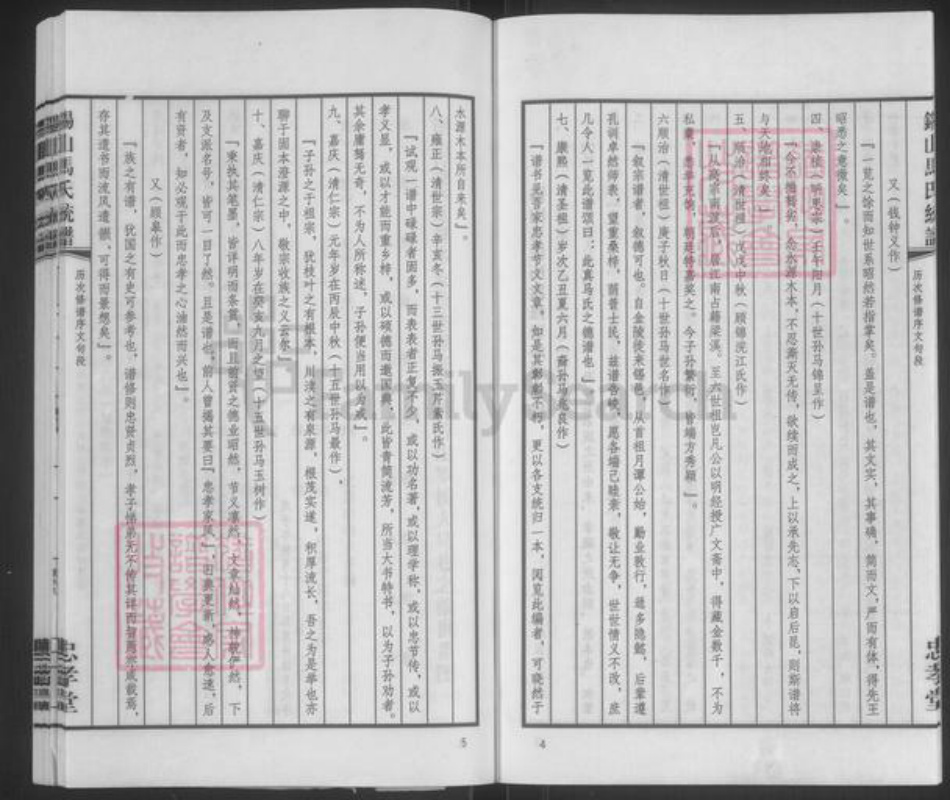 江苏省无锡市锡山区鹅湖镇马氏忠孝堂族谱-马氏统谱.锡山马氏延祥乡支蔡湾派.pdf电子版插图5