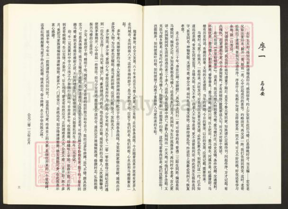 陕西省西安市蓝田县普化镇马氏族谱-马家族谱.pdf电子版插图2