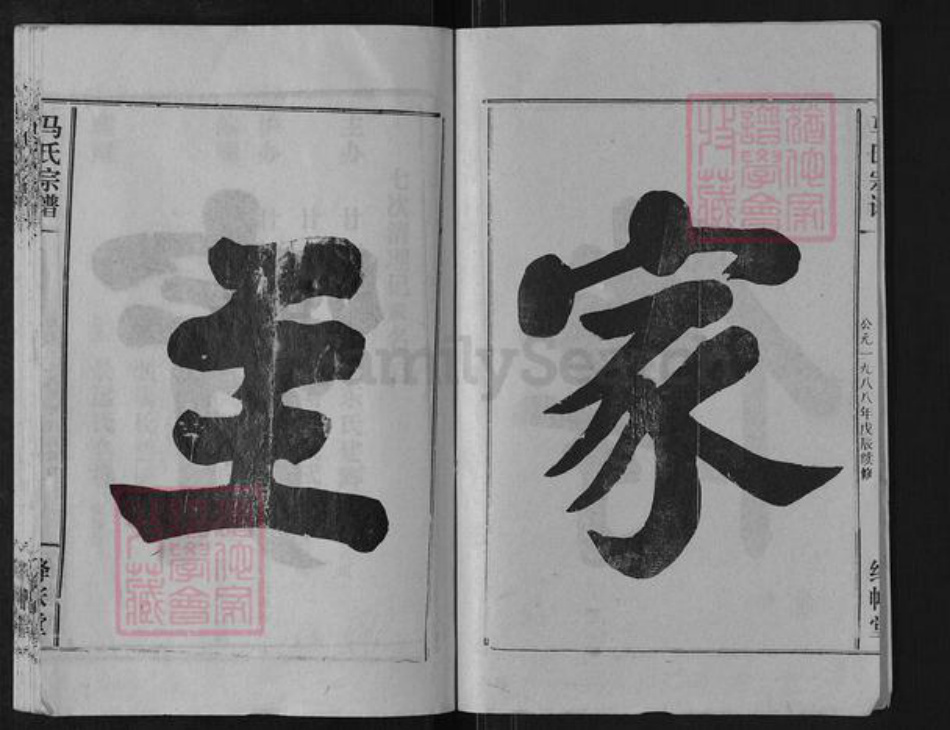 湖北省仙桃市沔城回族镇马氏绛帐堂族谱-马氏宗谱.pdf电子版插图2