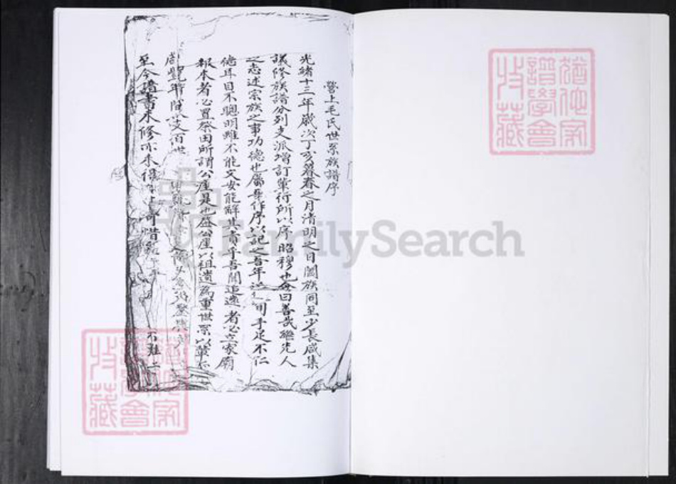 山东省青岛市毛氏族谱-毛氏族谱.营上北阁里.pdf电子版插图1