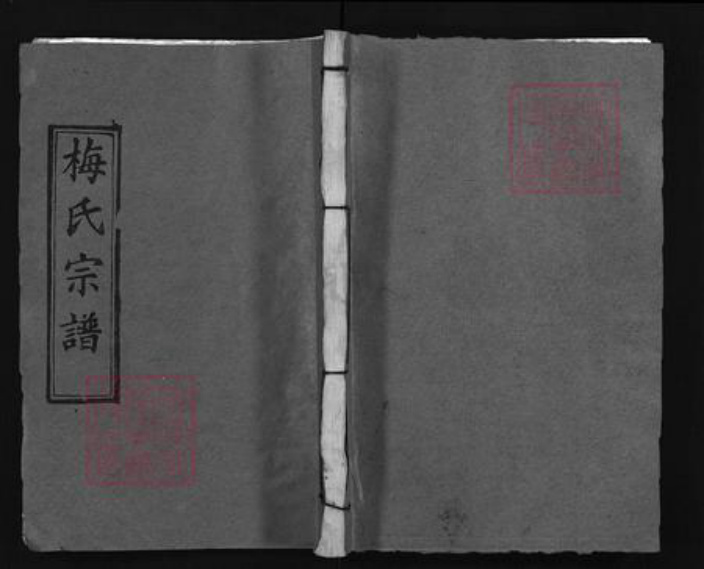 湖北省黄冈市黄州区梅氏乐道堂族谱-梅氏宗谱 [9卷,首8卷].pdf电子版