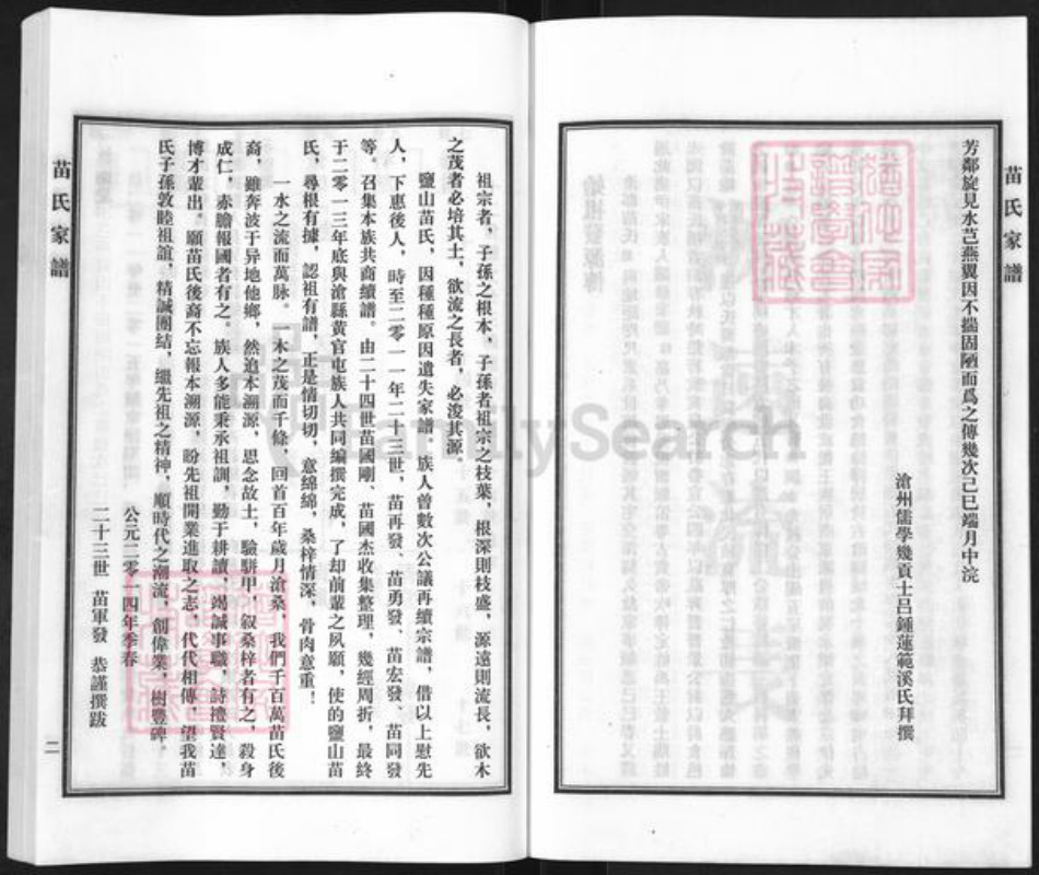 河北省沧州盐山县苗氏族谱-苗氏家谱.pdf电子版插图3