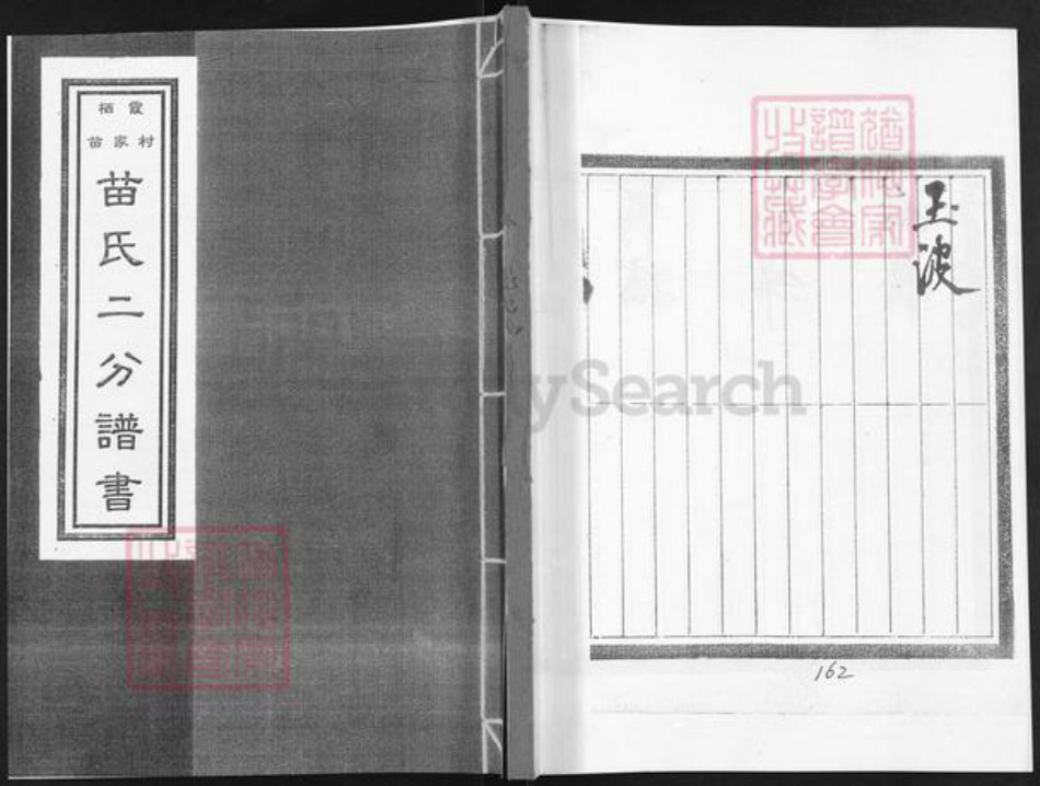 山东省烟台市栖霞市苗氏族谱-栖霞苗家村苗氏二分谱书.pdf电子版