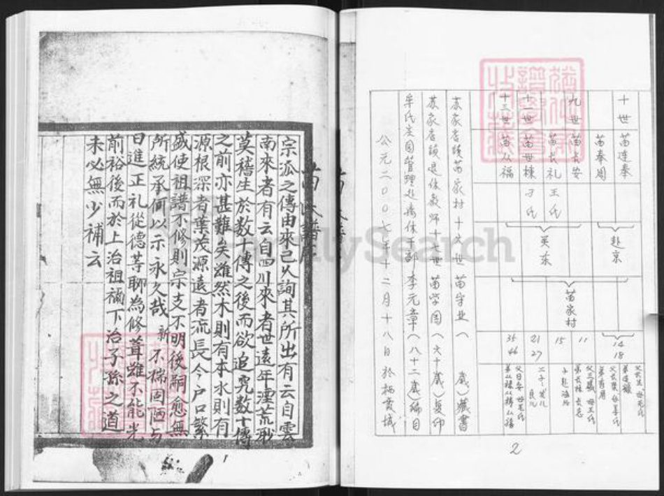 山东省烟台市栖霞市苗氏族谱-栖霞苗家村苗氏二分谱书.pdf电子版插图3