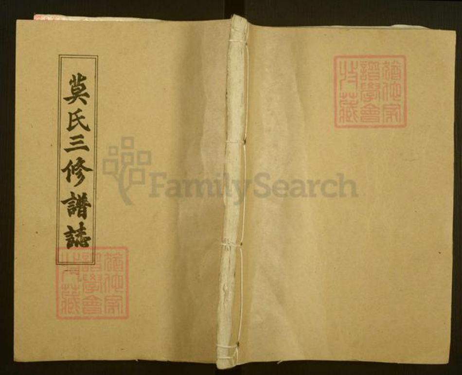 湖南省益阳市桃江县武潭镇莫氏彩凤堂族谱-莫氏三修族谱.pdf电子版插图