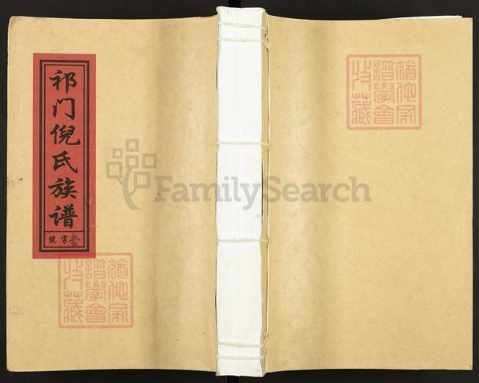 安徽省黄山市祁门县渚口乡倪氏贞一堂族谱-祁门倪氏族谱.pdf电子版插图