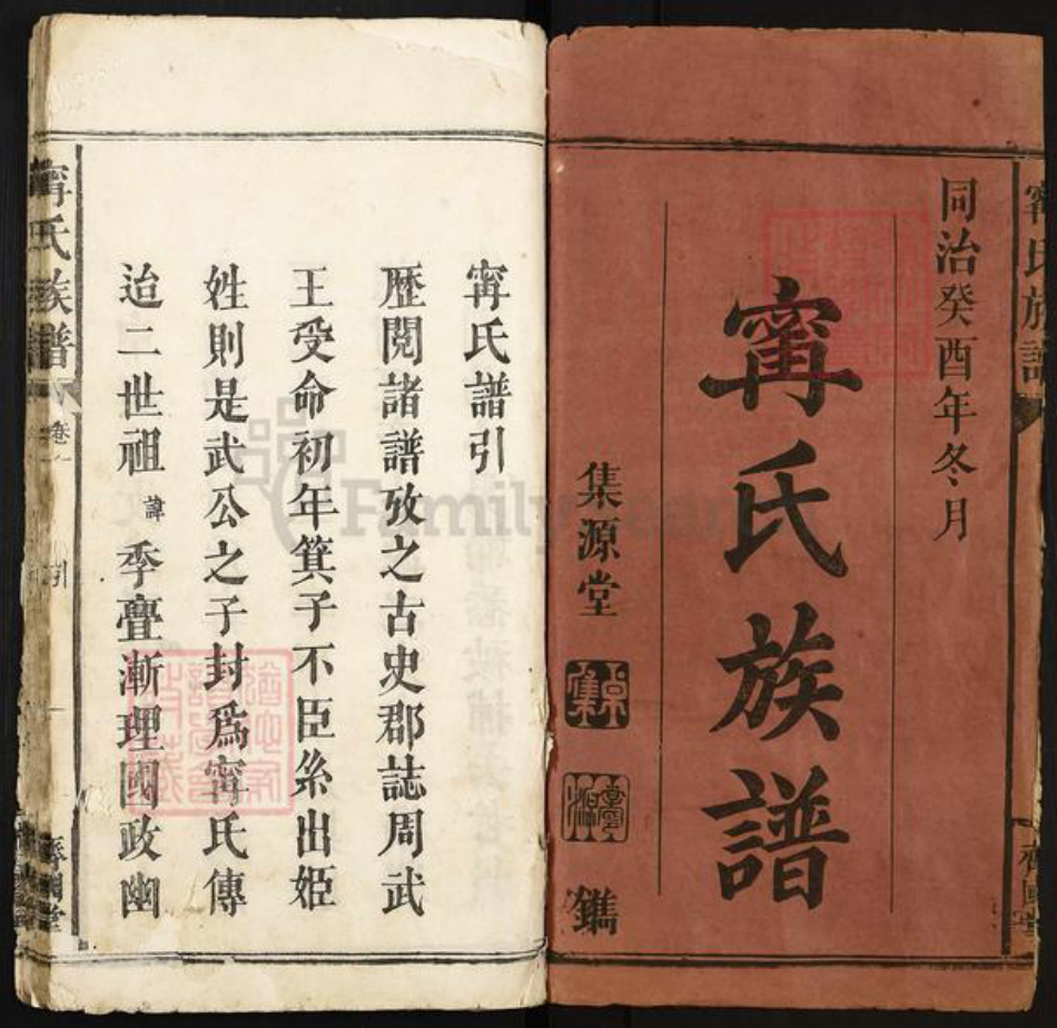 江西省宜春市袁州区寗氏齐国堂族谱-寗氏族谱.pdf电子版插图1 江西省宜春市袁州区寗氏齐国堂族谱-寗氏族谱.pdf电子版插图1