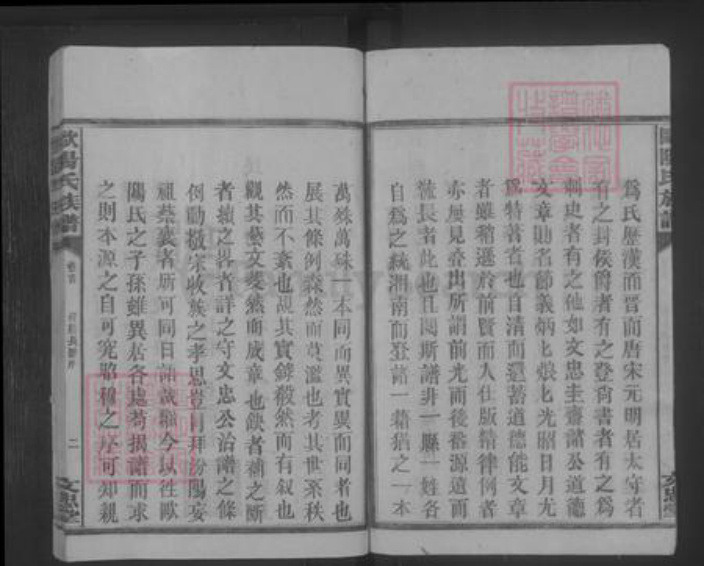 湖南省郴州市资兴市欧阳氏族谱-欧阳氏族谱 [23卷,首1卷].pdf电子版插图4