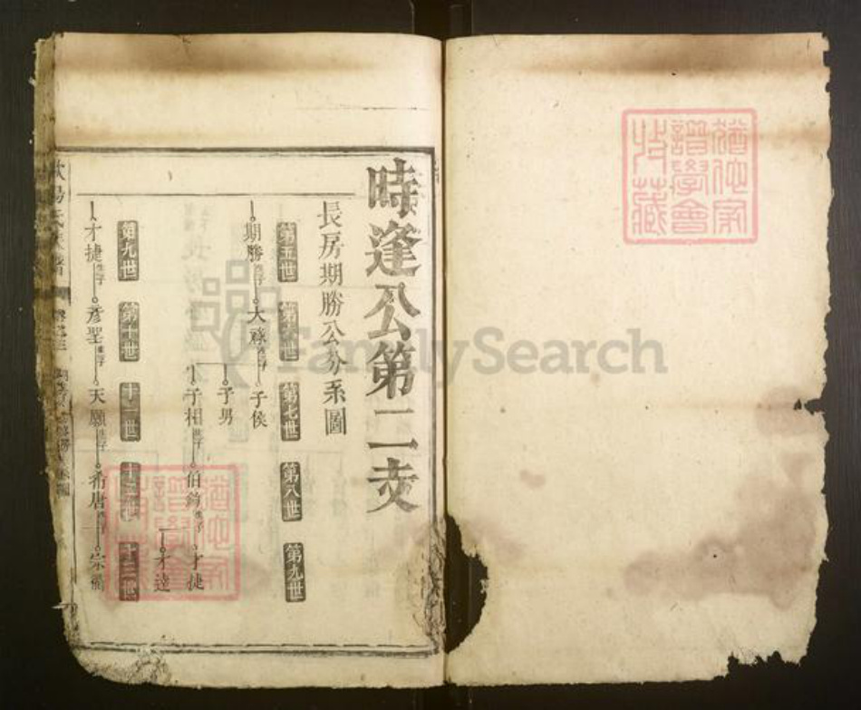 湖南省永州市欧阳氏族谱-欧阳氏族谱.pdf电子版插图1