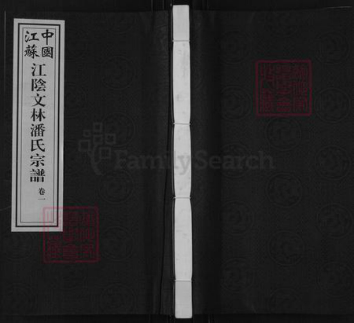 江苏省无锡市江阴市祝塘镇潘氏积厚堂族谱-中国江苏江阴阴文林潘氏宗谱.pdf电子版插图