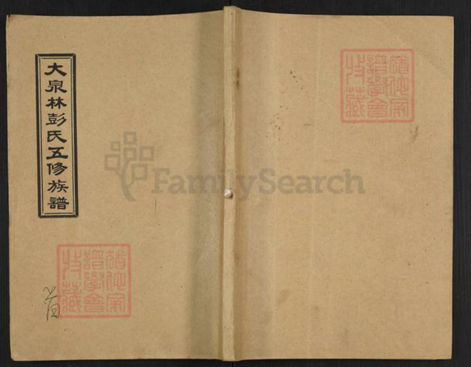 湖南省邵阳市邵东彭氏双桂堂族谱-大泉林彭氏五修族谱.pdf电子版插图