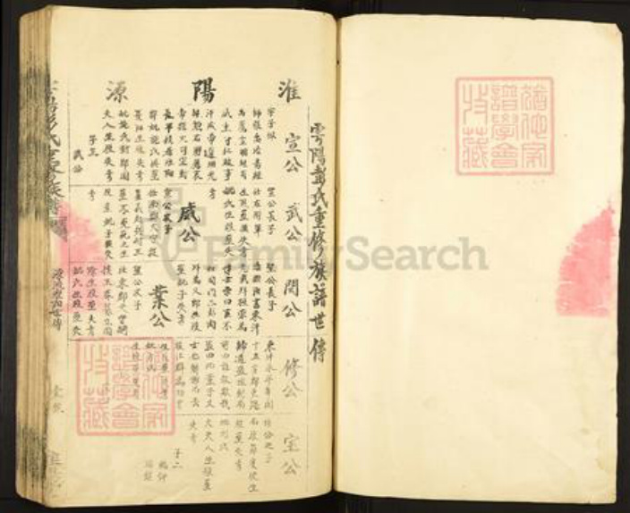 江西省赣州市于都县仙下乡彭氏淮阳堂族谱-雩阳彭氏重修族谱.pdf电子版插图1