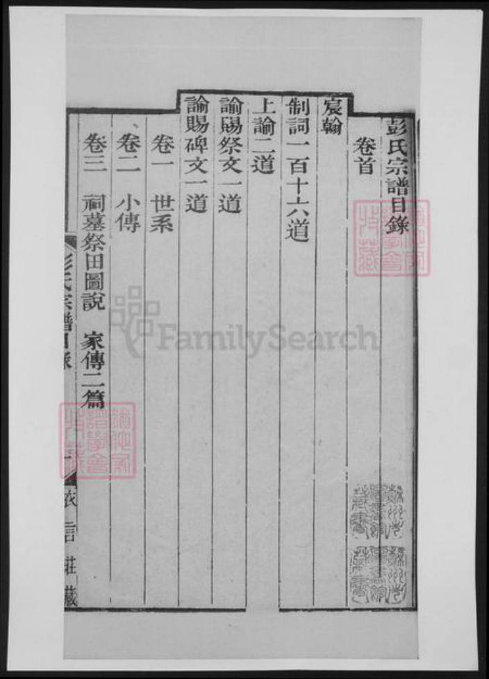 江苏省彭氏族谱-彭氏宗谱[12卷首1卷].pdf电子版插图2