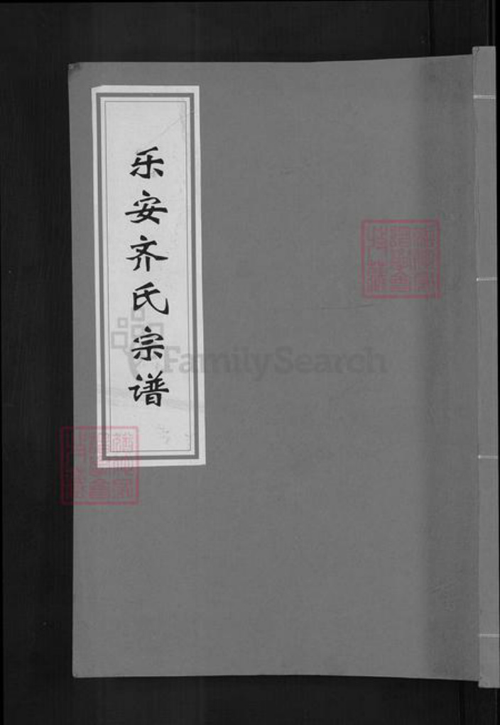 浙江省台州市仙居县齐氏族谱-乐安齐氏宗谱.pdf电子版插图