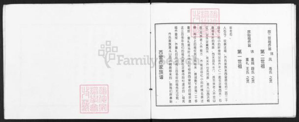 山西省忻州市定襄县杨芳乡乔氏族谱-山西定襄西营村乔家族谱.pdf电子版插图2