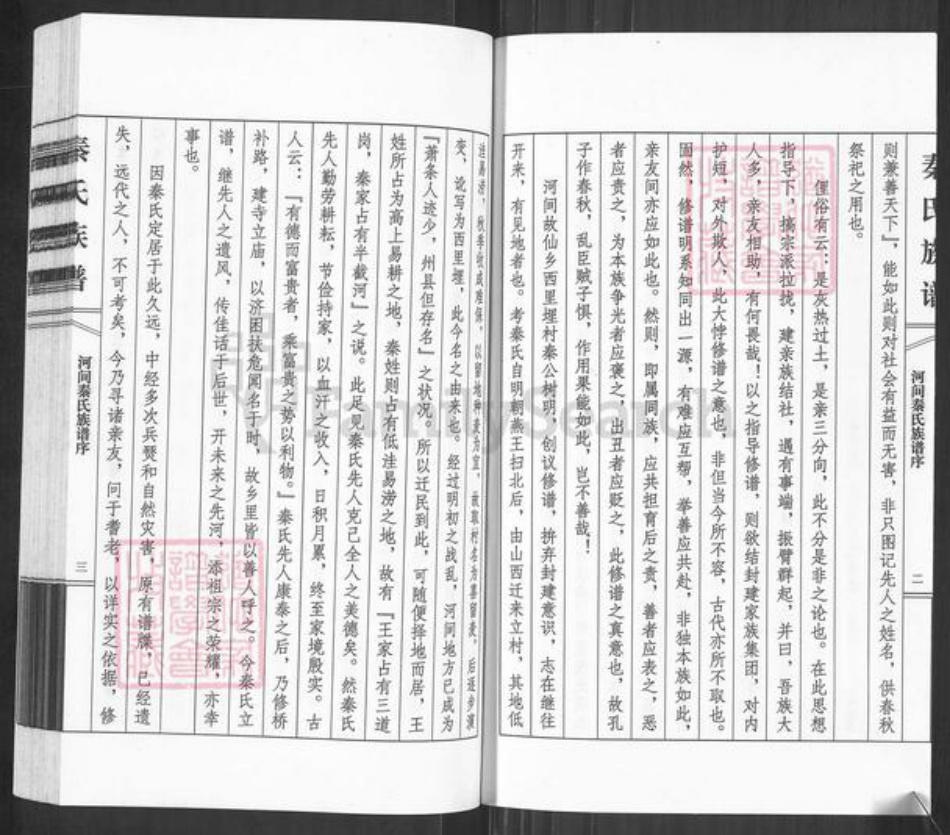 河北省沧州河间市故仙乡秦氏族谱-前西里埋秦氏族谱.pdf电子版插图4