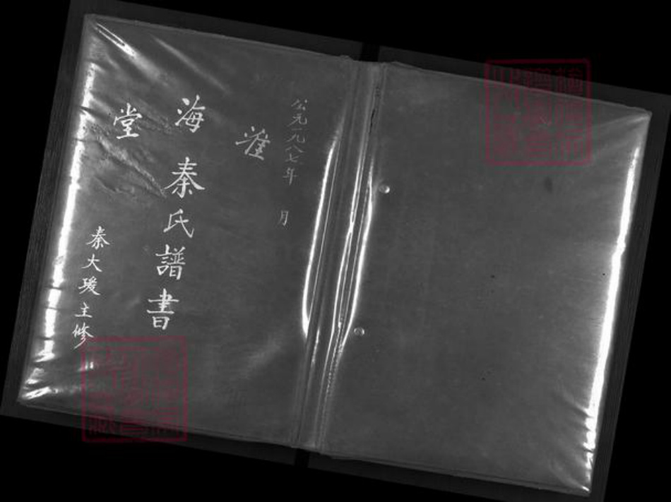 江苏省扬州市高邮市秦氏淮海堂族谱-秦氏谱书.pdf电子版