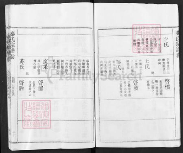 湖北省黄冈市红安县杏花乡秦氏寿乐堂族谱-秦氏族谱.pdf电子版插图4