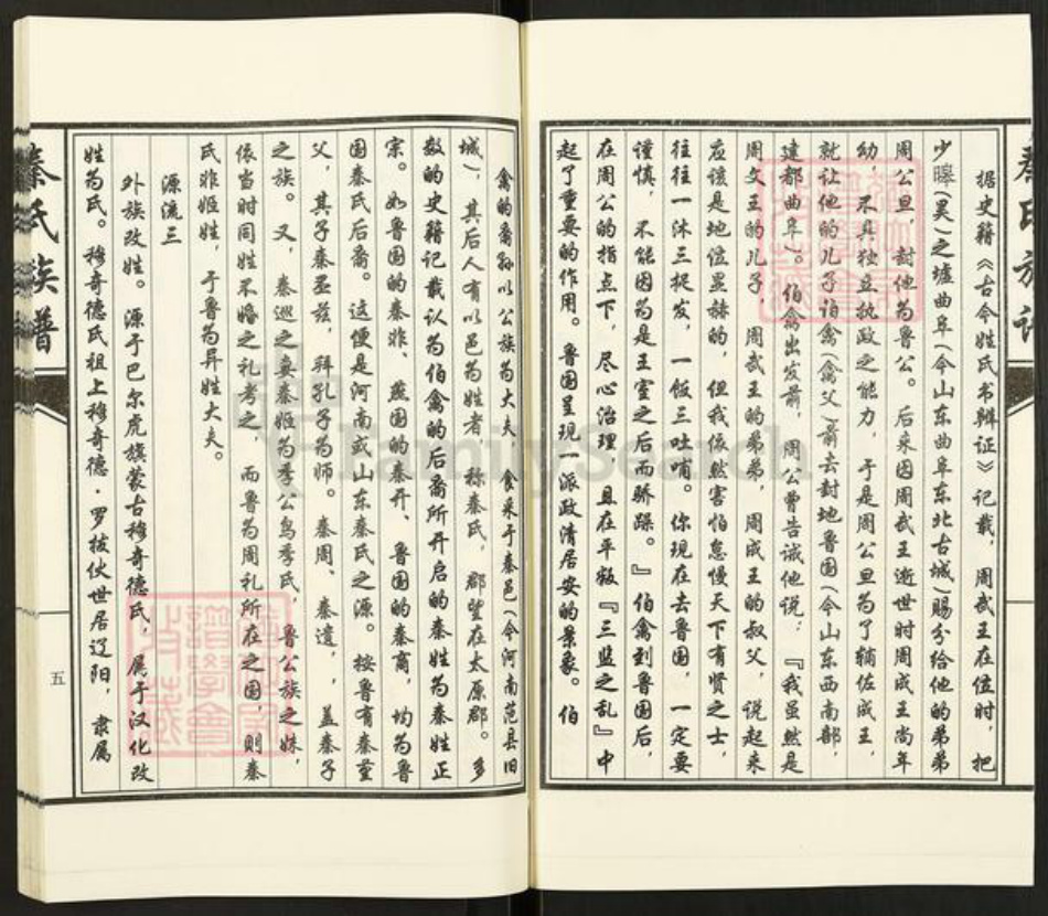 山东省济宁市汶上县康驿镇秦氏族谱-秦氏族谱.pdf电子版插图5 山东省济宁市汶上县康驿镇秦氏族谱-秦氏族谱.pdf电子版插图5