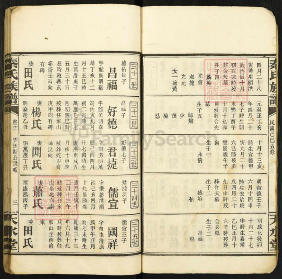 湖南省岳阳市湘阴县江西省吉安市秦氏天水堂族谱-秦氏族谱.pdf电子版插图3