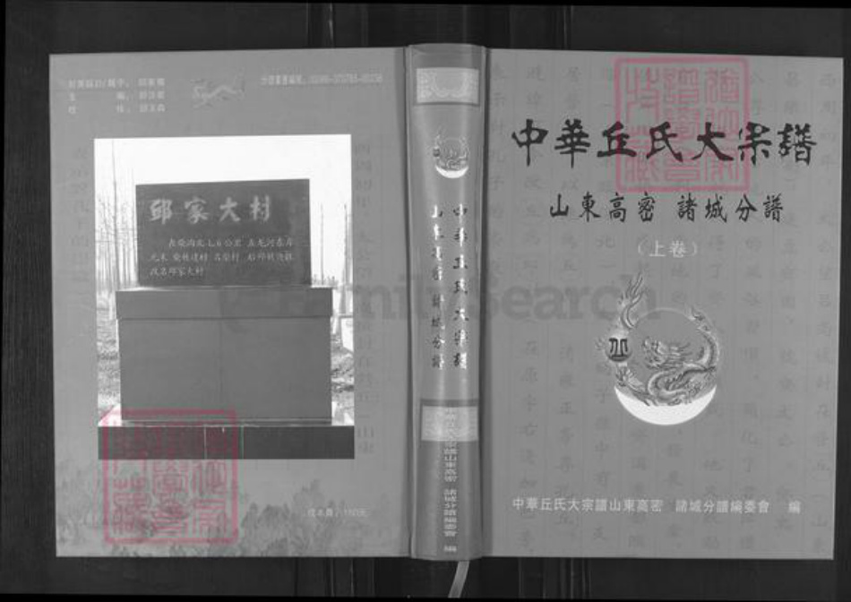 山东省潍坊市高密市柴沟镇邱氏族谱-中华邱氏大宗谱.山东高密诸城分谱.pdf电子版插图