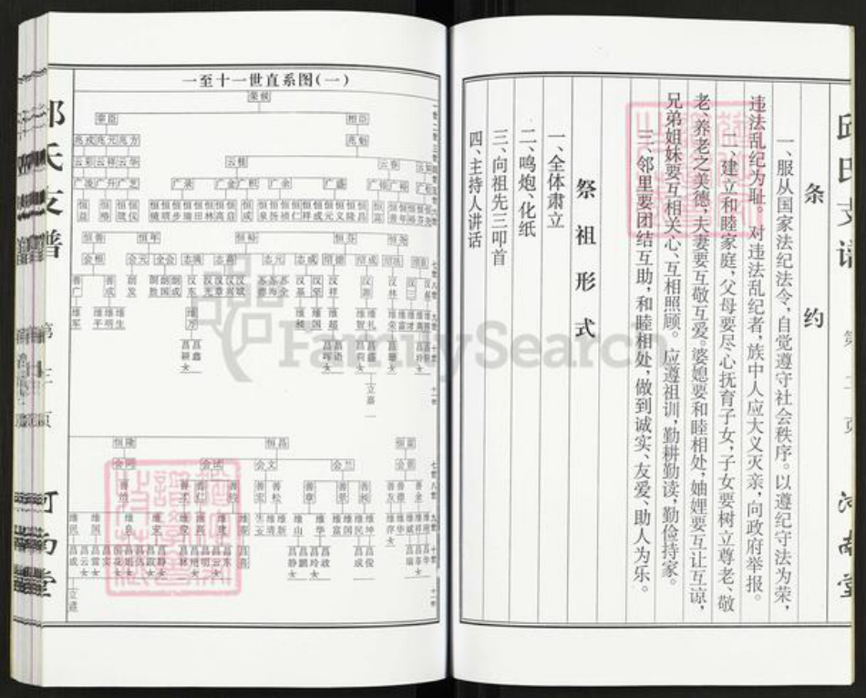 江苏省盐城市建湖县近湖街道邱氏河南堂族谱-邱氏支谱.pdf电子版插图4