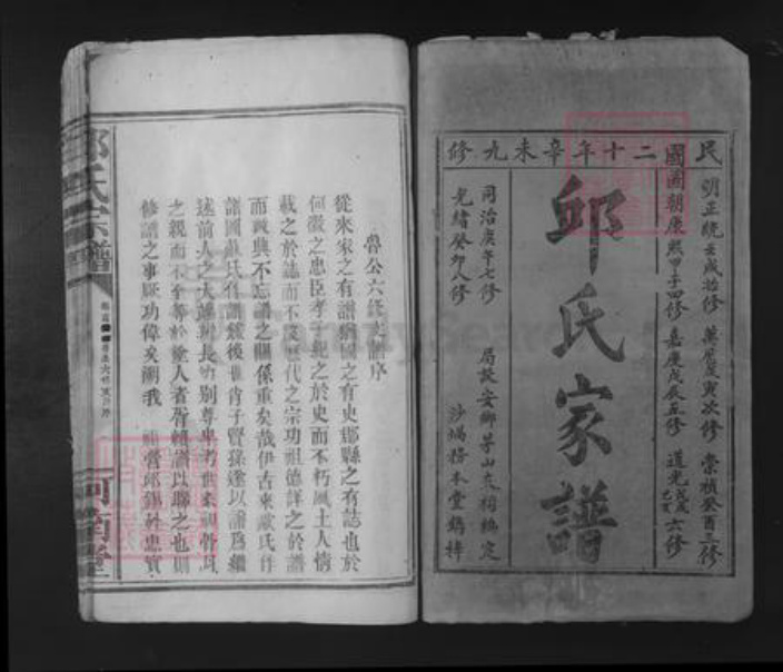 广东省梅州市梅江区邱氏河南堂族谱-邱氏宗谱.pdf电子版插图1
