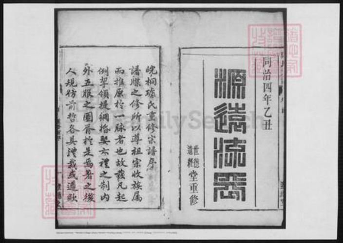 安徽省安庆市桐城市璩氏族谱-璩氏族谱.pdf电子版插图1