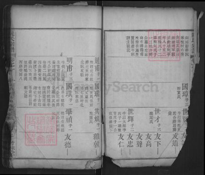 湖北省黄冈市红安县阮氏竹林堂族谱-阮氏宗谱.pdf电子版插图2