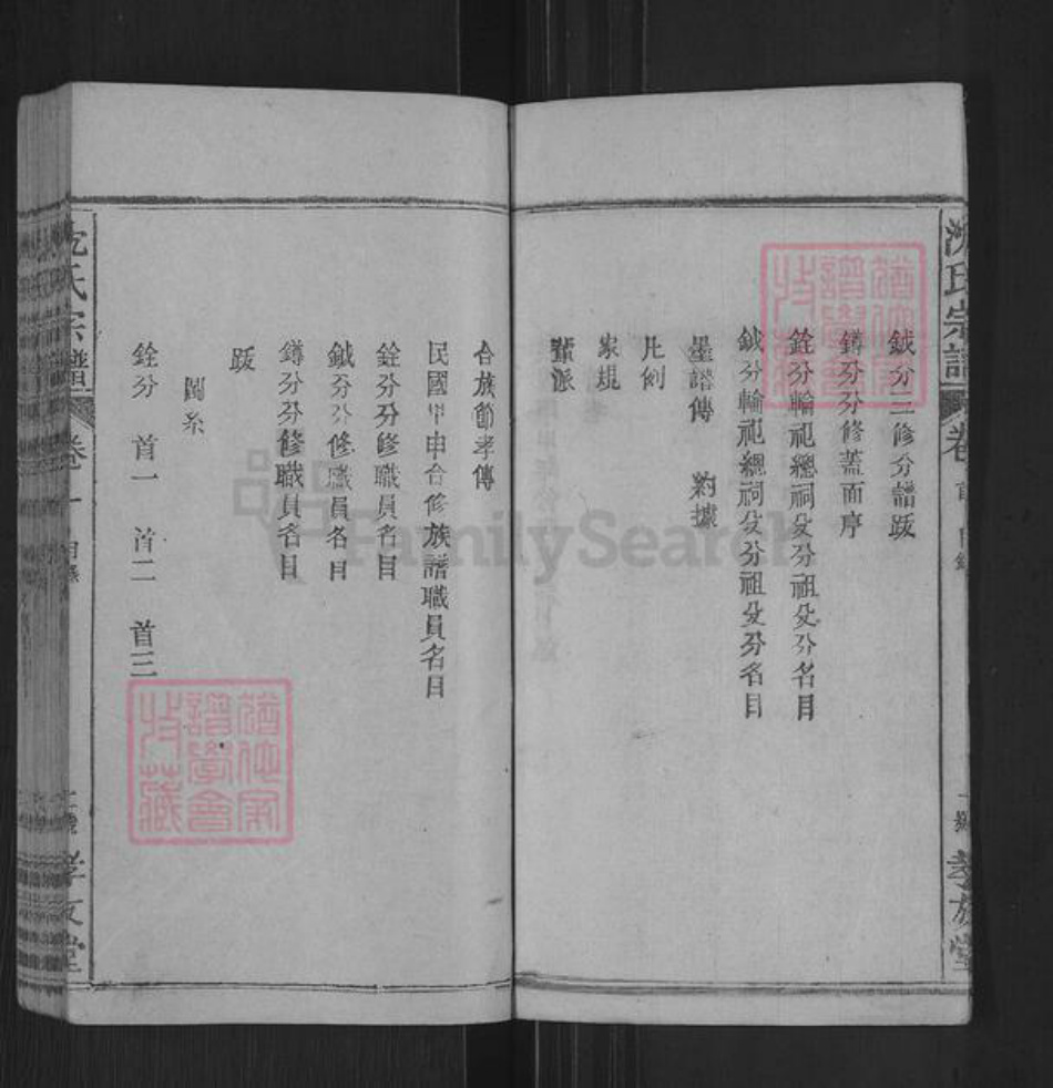 湖北省黄冈市麻城市沈氏孝友堂族谱-沈氏宗谱.pdf电子版插图5