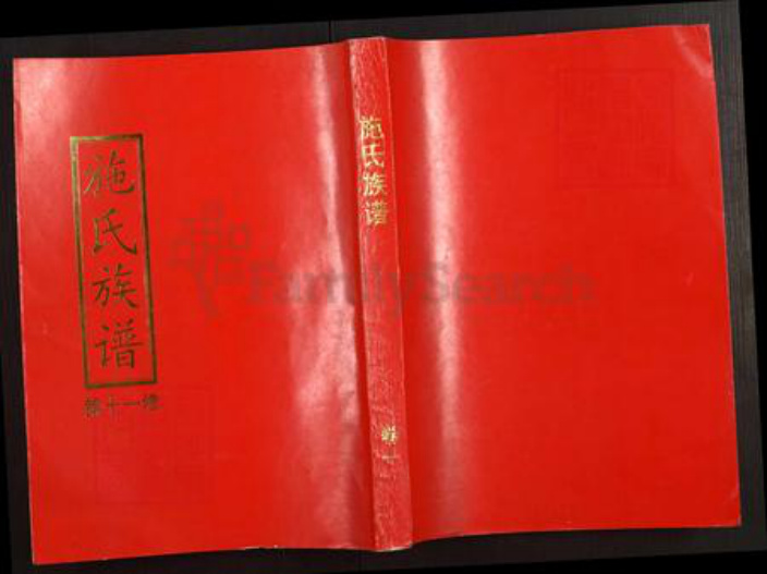 江西省赣州市信丰县施氏崇本堂族谱-施氏十一修族谱.pdf电子版插图