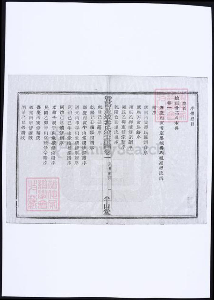 浙江省绍兴诸暨市诸暨寿氏族谱-暨阳墨城寿氏宗谱.pdf电子版插图1