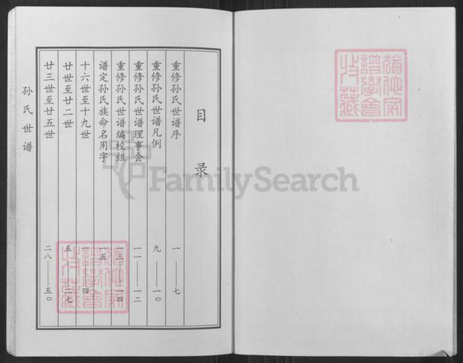 山东省滨州市邹平市长山镇孙氏六和堂族谱-孙氏世谱.pdf电子版插图2