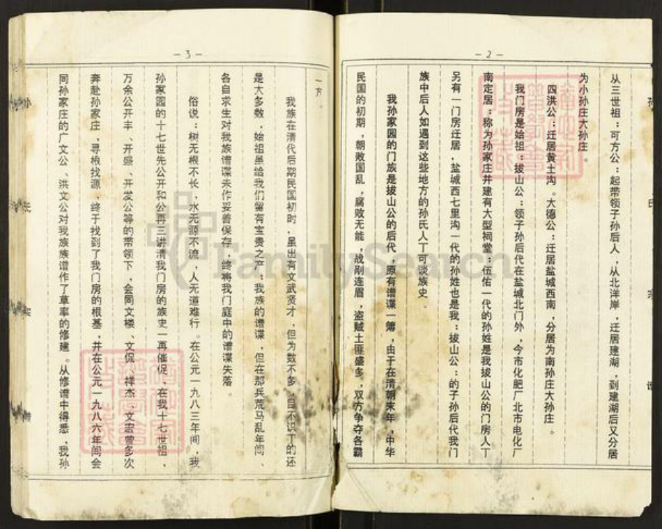 江苏省盐城市亭湖区新兴镇孙氏乐安堂族谱-孙氏宗谱.pdf电子版插图3
