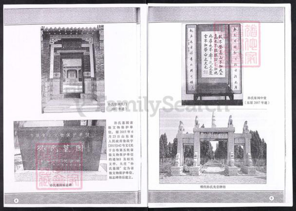山东省淄博市博山区孙氏九如堂族谱-般阳孙氏大庄二支分谱(演祖).pdf电子版插图4