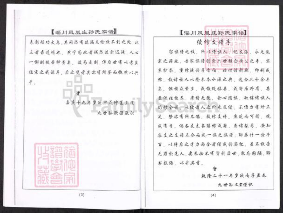 山东省淄博市淄川区孙氏族谱-般阳孙氏家谱(二支之六).pdf电子版插图4
