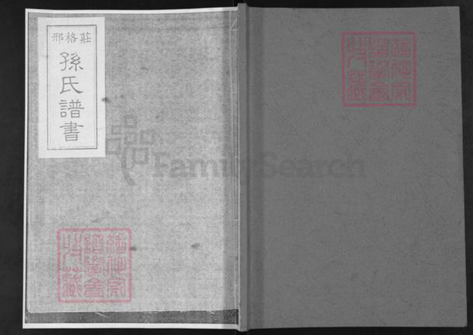 山东省烟台市莱阳市孙氏族谱-邢格庄孙氏谱书.pdf电子版插图