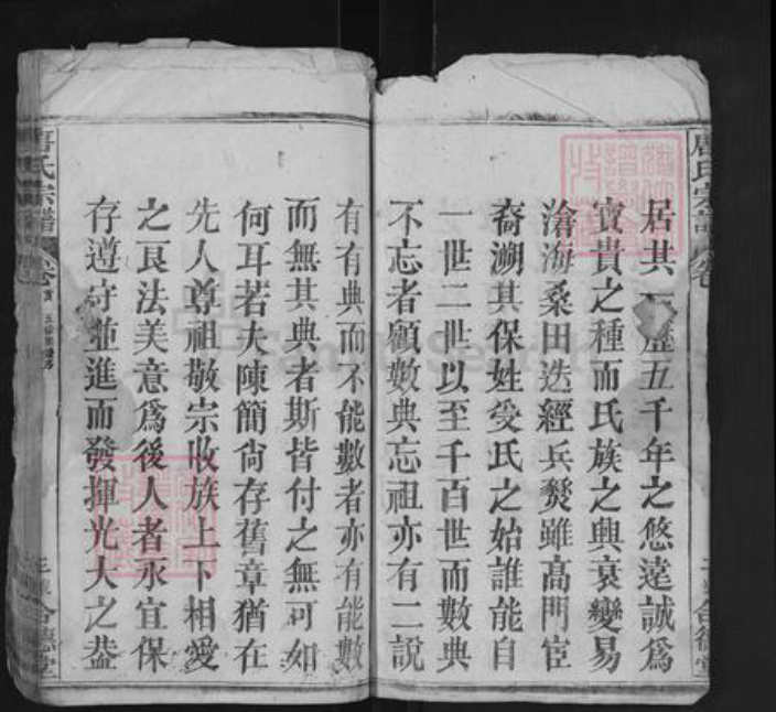 湖北省黄冈市罗田县唐氏合德堂族谱-唐氏宗谱.pdf电子版插图3 湖北省黄冈市罗田县唐氏合德堂族谱-唐氏宗谱.pdf电子版插图3