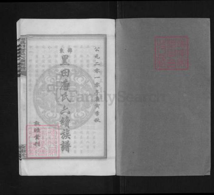 湖南省邵阳市邵东市唐氏敦睦堂族谱-邵东黑田唐氏六续族谱.pdf电子版插图1