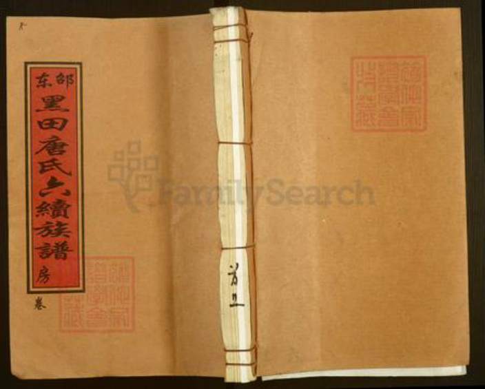 湖南省邵阳市邵东市唐氏敦睦堂族谱-邵东黑田唐氏六续族谱.pdf电子版插图