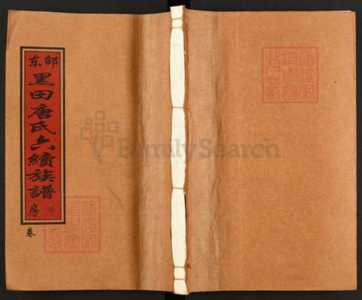 湖南省邵阳市邵东市唐氏敦睦堂族谱-邵东黑田唐氏六续族谱.pdf电子版插图
