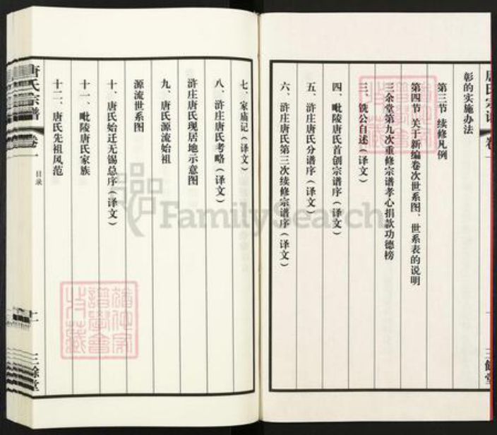 江苏省常州市武进县雪堰镇唐氏三余堂族谱-唐氏宗谱.pdf电子版插图3 江苏省常州市武进县雪堰镇唐氏三余堂族谱-唐氏宗谱.pdf电子版插图3