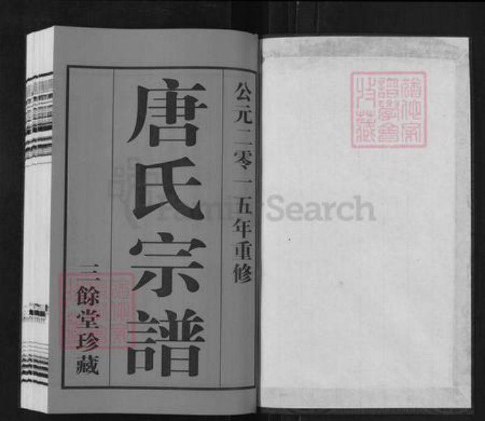 江苏省镇江市丹阳市唐氏三余堂族谱-唐氏宗谱.pdf电子版插图1