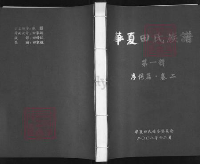 山东省田氏紫荆堂族谱-华夏田氏族谱.pdf电子版插图